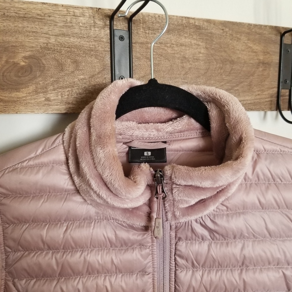 Dusty Rose Pink Winter Jacket